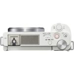 بدنه دوربین بدون آینه سونی Sony ZV-E10 Mirrorless Camera (White)