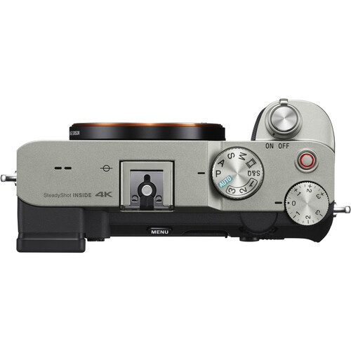 بدنه دوربین بدون آینه سونی Sony a7C Mirrorless Camera Silver