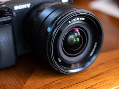 لنز سونی مدل Sony E 10-18mm f/4 OSS