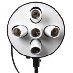 هولدر 5 لامپ دیاموند Diamond Continuous Lighting 5 Lamps