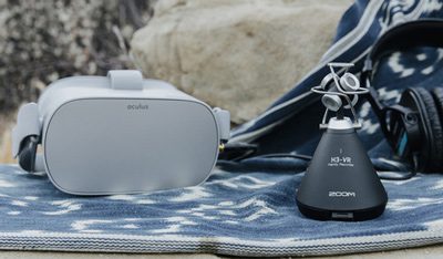 رکوردر سه بعدی صدا زوم Zoom H3-VR Handy Recorder