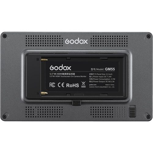 مانیتور گودکس مدل Godox GM55 5.5" 4K Monitor