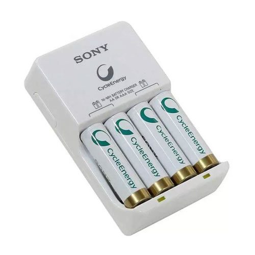 شارژر باتری قلمی و نیم قلمی سونی + باتری Sony BCG-34HHU Battery Charger