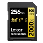 کارت حافظه لکسار مدل Lexar 256GB Professional SDHC UHS-II U3 300MB/s