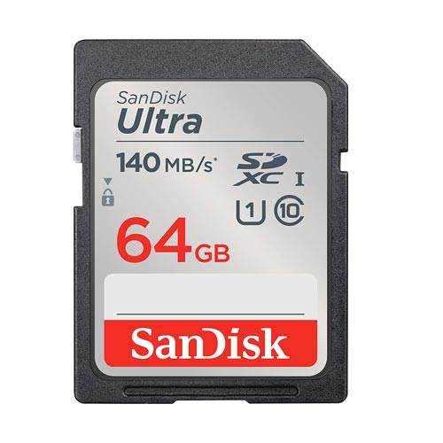 کارت حافظه سندیسک مدل SanDisk 64GB Ultra SDXC UHS-I 140MB/s