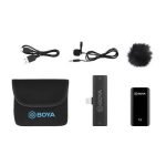 میکروفون بی سیم یقه ای بویا سازگار با اپل Boya BY-XM6-S3