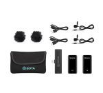 میکروفون بی سیم یقه ای بویا سازگار با اپل Boya BY-XM6-S4