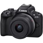 دوربین بدون آینه کانن Canon EOS R50 Mirrorless Camera with 18-45mm Black