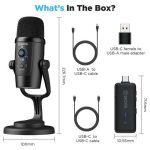 میکروفون بی سیم کاندنسر بویا مدل Boya BY-PM500W Microphone
