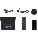 میکروفون بی سیم یقه ای بویا سازگار با تایپ Boya BY-XM6-S5 Type-C