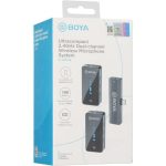 میکروفون بی سیم یقه ای بویا دو کاربر سازگار با تایپ Boya BY-XM6-S6 Type-C