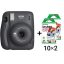 دوربین عکاسی چاپ سریع اینستکس مینی 11 فوجی + فیلم 20 تایی | FUJIFILM INSTAX MINI 11 (Charcoal Gray)