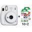 دوربین عکاسی چاپ سریع اینستکس مینی 11 فوجی + فیلم 20تایی FUJIFILM INSTAX MINI 11 (Ice White)
