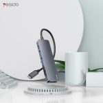 هاب 6 پورت یسیدو Yesido HB11 HUB Adapter USB-C