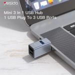 هاب 3 پورت یسیدو Yesido HB14 HUB Adapter