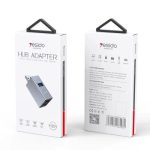 هاب 3 پورت یسیدو Yesido HB14 HUB Adapter
