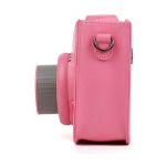 کیف چرمی دوربین فوجی فیلم مناسب FujiFilm Instax mini 9/8 Pink Bag