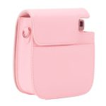 کیف چرمی دوربین فوجی فیلم مناسب FujiFilm Instax mini 9/8 Clear Pink Bag