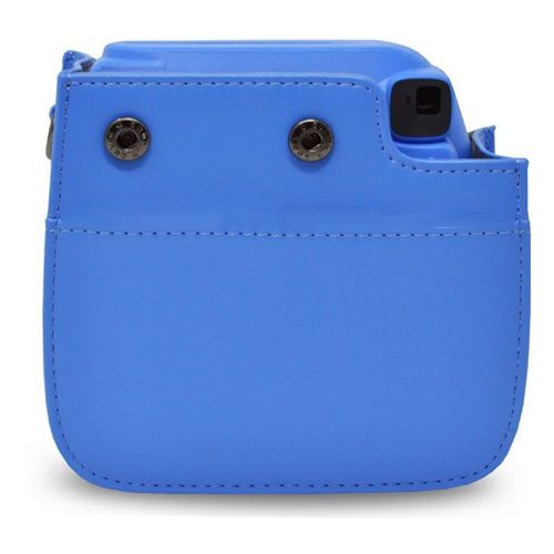 کیف چرمی دوربین فوجی فیلم مناسب FujiFilm Instax mini 9/8 Cobalt Bag