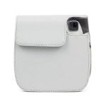 کیف چرمی دوربین فوجی فیلم مناسب FujiFilm Instax mini 9/8 White Bag