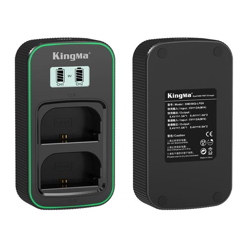 شارژر دوقلوی کینگما مدل KingMa BM058Q-LPE6