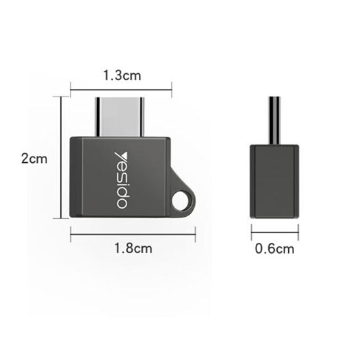 مبدل USB OTG به Type-C یسیدو مدل Yesido GS08