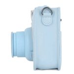 کیف چرمی دوربین فوجی فیلم مناسب FujiFilm Instax mini 11 Blue Bag