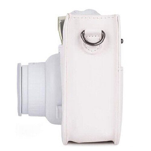 کیف چرمی دوربین فوجی فیلم مناسب FujiFilm Instax mini 11 White Bag
