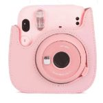 کیف چرمی دوربین فوجی فیلم مناسب FujiFilm Instax mini 11 Pink
