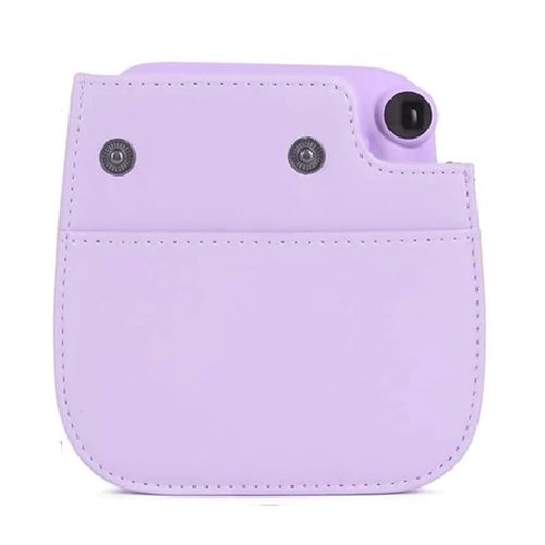 کیف چرمی دوربین فوجی فیلم مناسب FujiFilm Instax mini 11 Purple Bag