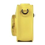 کیف چرمی دوربین فوجی فیلم مناسب FujiFilm Instax mini 9/8 Clear Yellow Bag
