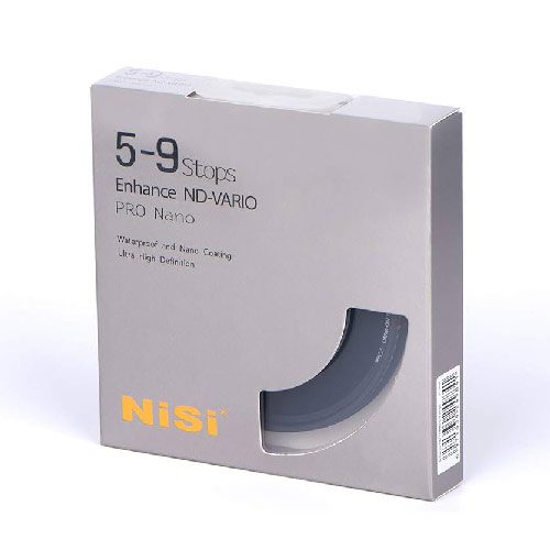 فیلتر لنز ان دی متغیر نیسی NiSi ND-Vario Pro Nano 5-9 stops Enhanced 82mm