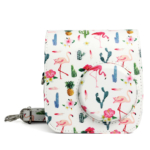 کیف چرمی دوربین فوجی فیلم FujiFilm Instax mini 9/8 Flamingo Bag