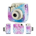 کیف چرمی دوربین فوجی فیلم FujiFilm Instax mini 9/8 Sky Bag