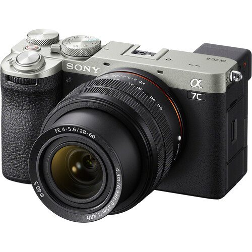بدنه دوربین بدون آینه سونی Sony Alpha a7C II Kit 28-60mm Silver