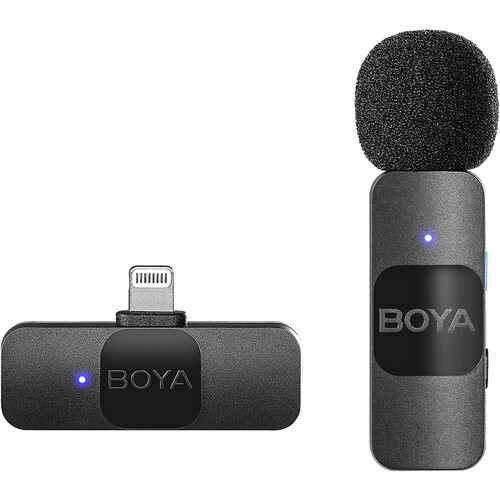 میکروفون بی سیم یقه ای بویا مخصوص اپل Boya BY-V1