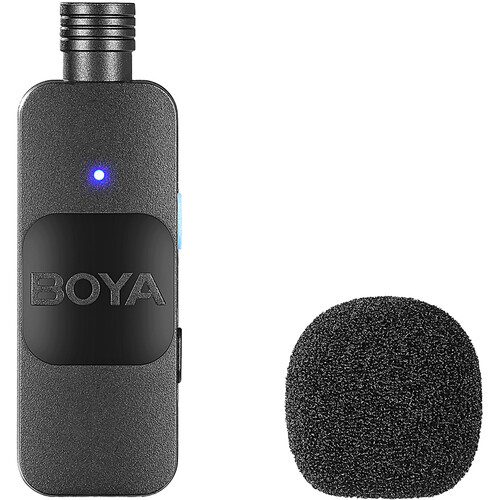 میکروفون بی سیم یقه ای بویا دو کاربر مخصوص اپل Boya BY-V2