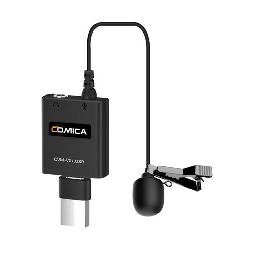 میکروفون موبایل یقه ای کامیکا Comica CVM-V01.USB for USB-C