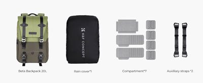 کوله پشتی دوربین کی اند اف K&F KF13.087AV2 Camera Backpack