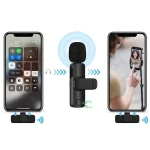 میکروفن بی سیم یقه ای K8 Lightning Wireless Microphone