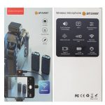 میکروفون دو کاربر بی سیم یقه ای انسر Answer K66 Type-C 2 Person