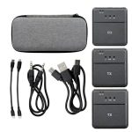 میکروفون بی سیم یقه ای دو کاربر انسر Answer SX9 Dual Wireless Microphone
