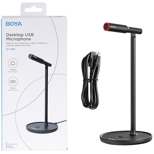 میکروفون رومیزی بویا Boya BY-CM1 USB-C Microphone