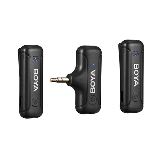 میکروفون دو کاربر بی سیم بویا مدل Boya BY-WM3T-M2 3.5mm TRS