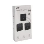 میکروفون دو کاربر بی سیم یقه ای SX9 Dual Type-C Wireless Microphone