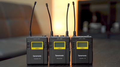 میکروفون بی سیم دو کاربر سارامونیک Saramonic UWMIC9 Kit2