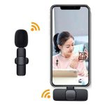میکروفن بی سیم یقه ای دو کاربر K8 Lightning Dual Wireless Microphone