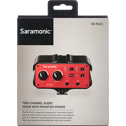 میکسر صدا سارامونیک دو کانال Saramonic SR-PAX1