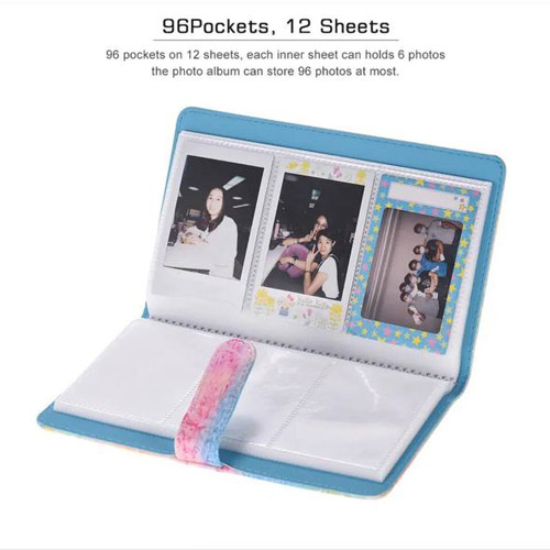 آلبوم چرمی فیلم مینی فوجی فیلم Instax Mini Film 96 Sheet Album