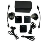 میکروفون بی سیم یقه ای دو کاربر انسر Answer SX63 Dual